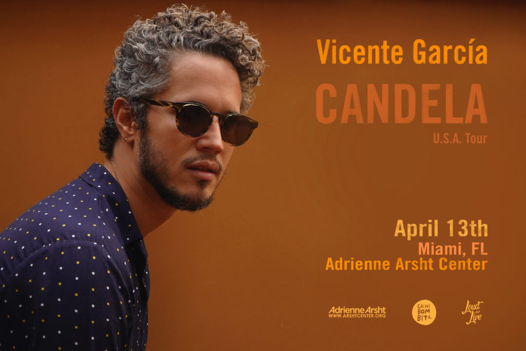 El artista más excitante de los últimos años en República Dominicana viene en concierto a Miami: Vicente García