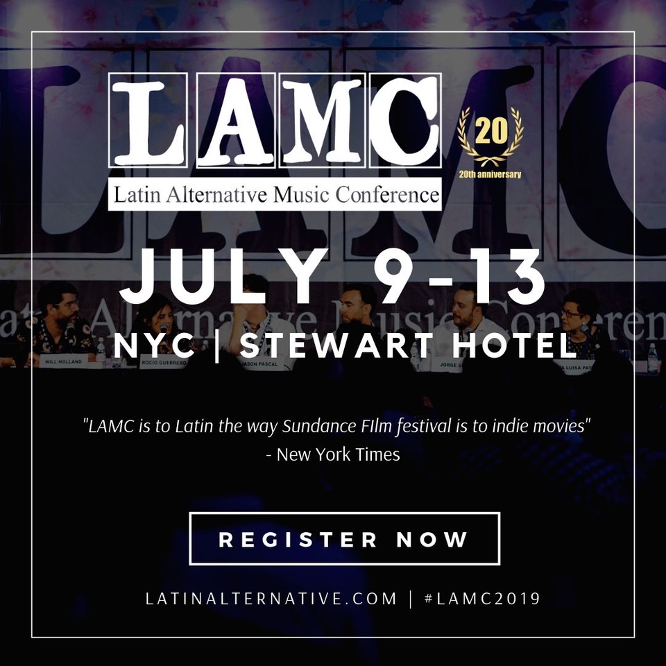 ¡Se viene el LAMC, Latin Alternative Music Conference, a Nueva York, en su 20 Aniversario!