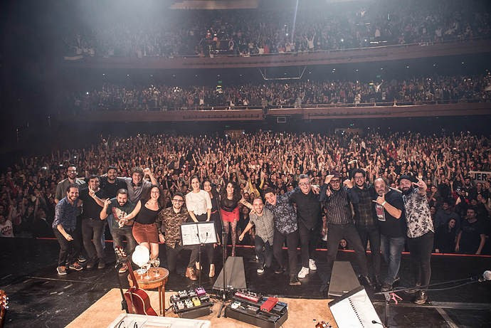 NTVG performed 6 historic nights at capacity at the Teatro Gran Rex in Argentina to celebrate their quarter of a century as a cand