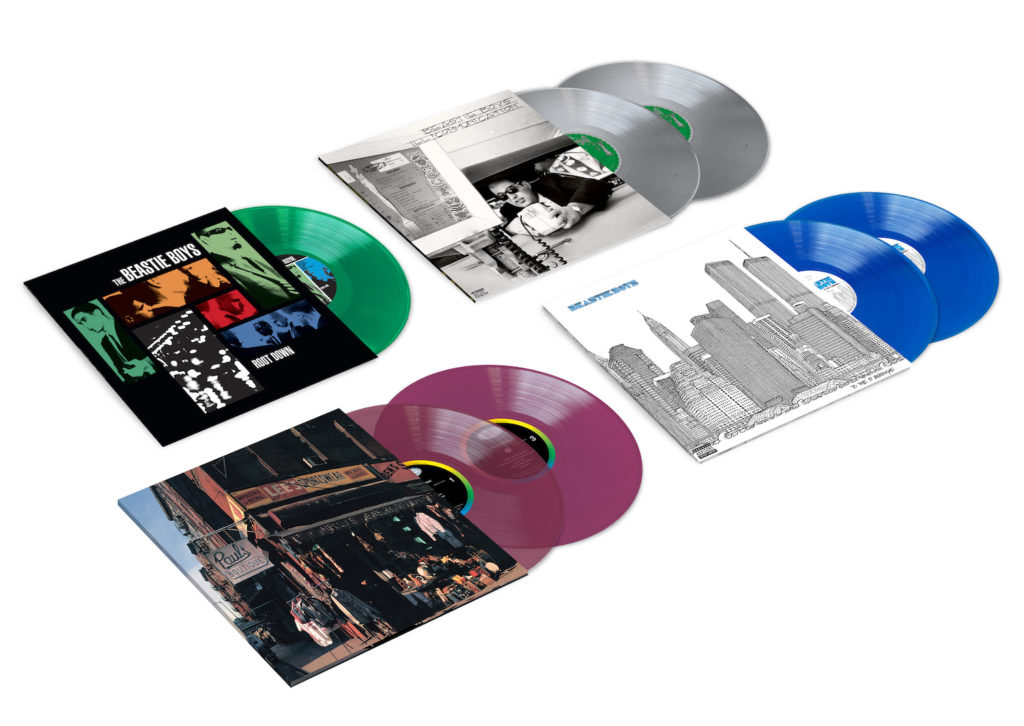 Beastie Boys limited anniversary edition colored vinyl to be released on October 4th