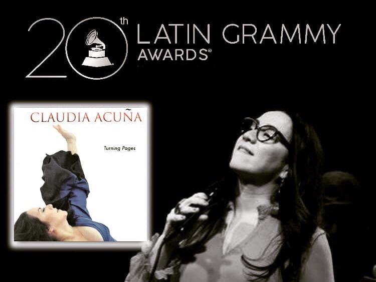 Claudia Acuña nominada al Latin Grammy por mejor Álbum de Jazz por “Turning Pages”