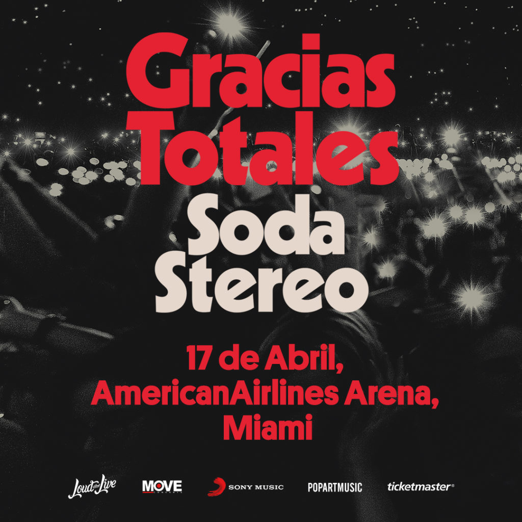 SODA STEREO, la legendaria banda de rock, se une para Gracias Totales – Soda Stereo Tour 2020